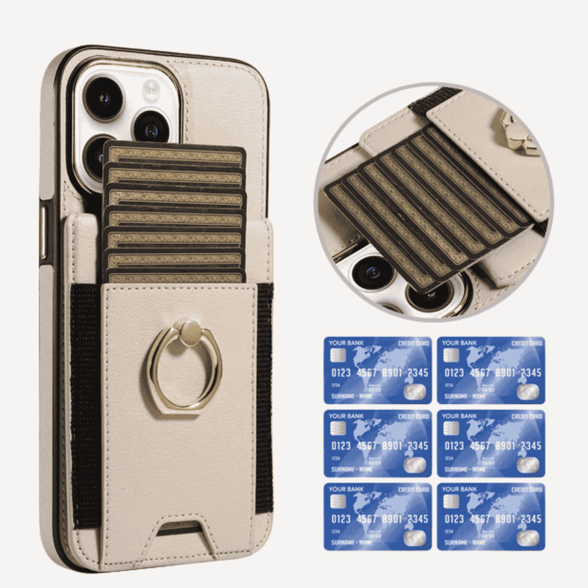 Flexible Ring Camera Phone Case